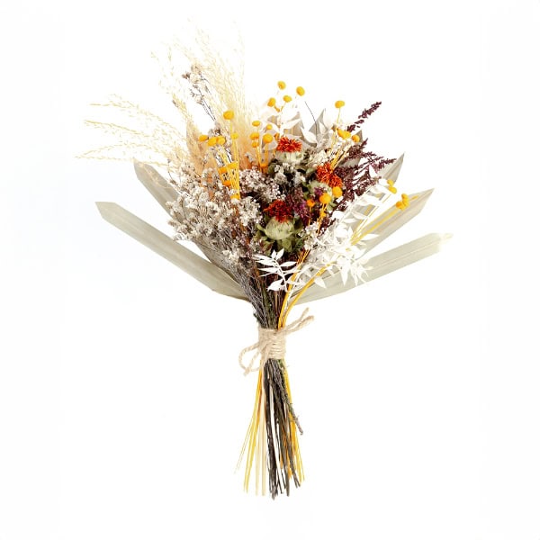 Bouquet seco com alma boho